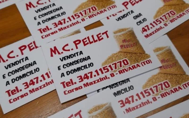 RIVARA - Riscaldamento della casa: da M.C. Pellet a partire da 5 euro a sacco, compreso consegna - FOTO