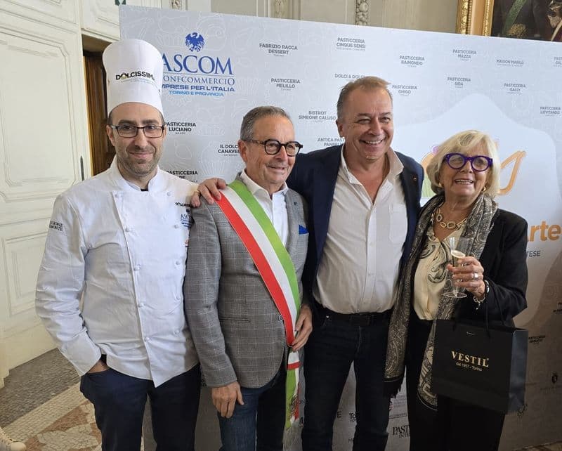 CUORGNE' - Elvis Blessent dell'Antica Pasticceria Pan Belmonte protagonista tra i maestri del gusto di «DolcissimArte» - FOTO