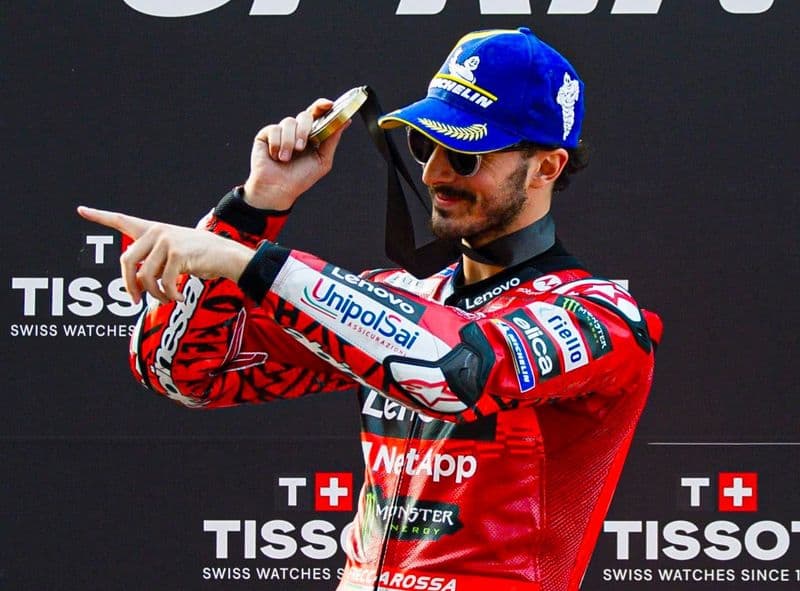 MOTO GP - Pecco Bagnaia vince ancora ma non basta; il mondiale va a Jorge Martin, premiato dalla costanza come Balmamion