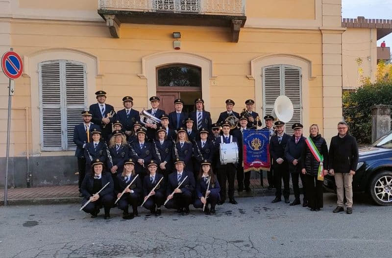 CUORGNE' - Filarmonica dei Concordi in festa per Santa Cecilia