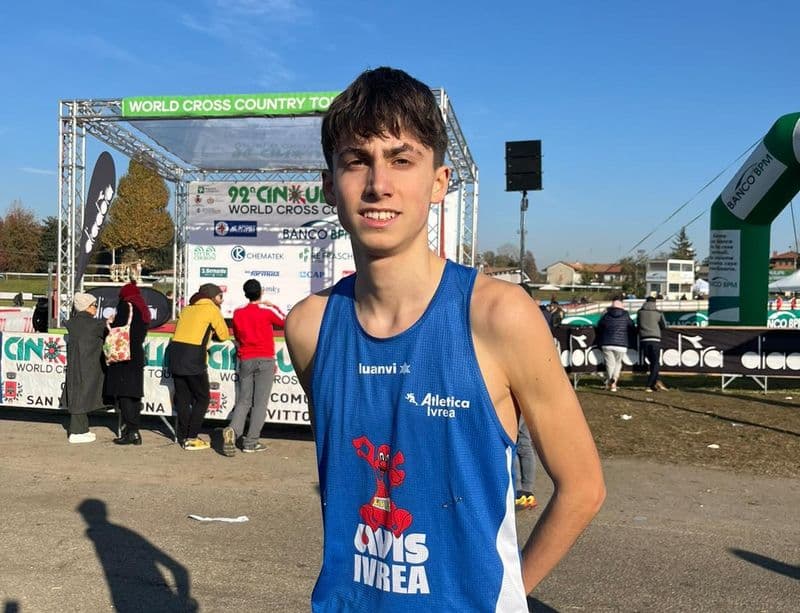 ATLETICA CANAVESANA - La stella di Matteo Baffoni brilla al Cross dei Mulini - FOTO