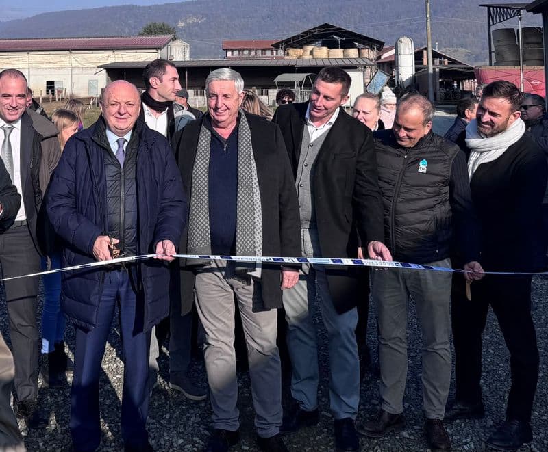 PIVERONE - Inaugurato il primo impianto biometano agricolo in Italia finanziato col Pnrr - FOTO