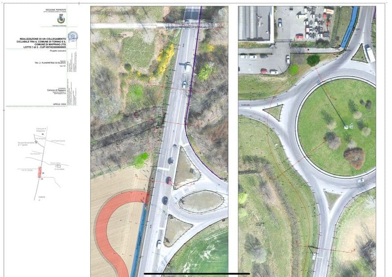 MAPPANO - In bicicletta fino a Torino: via ai lavori per la pista ciclabile