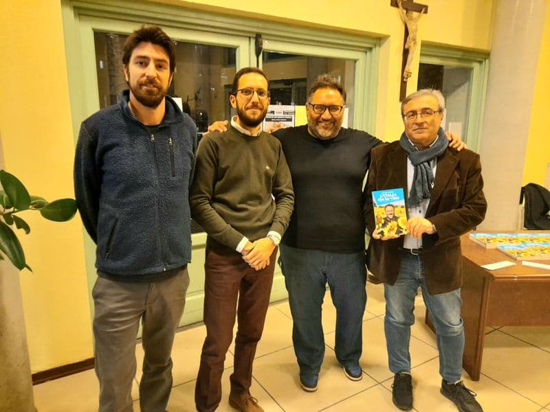 CASTELLAMONTE - Peppone Calabrese al Martinetti per raccontare luoghi, storie e ricette italiane - FOTO