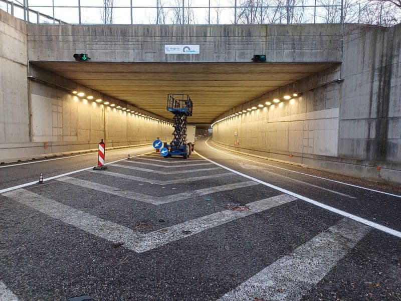 BORGARO - Riapre oggi il sottopasso per la Reggia di Venaria