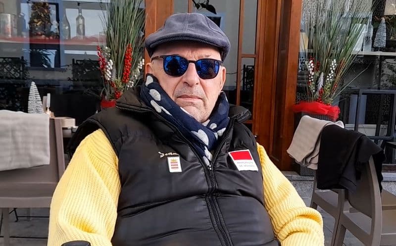 RIVAROLO CANAVESE - Gli auguri di buone feste dell'ultimo bohemien Frank Mautino - VIDEO