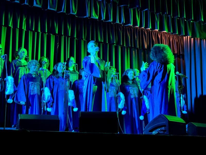 FORNO CANAVESE - Un successo il concerto del White Gospel Group per Greta - FOTO