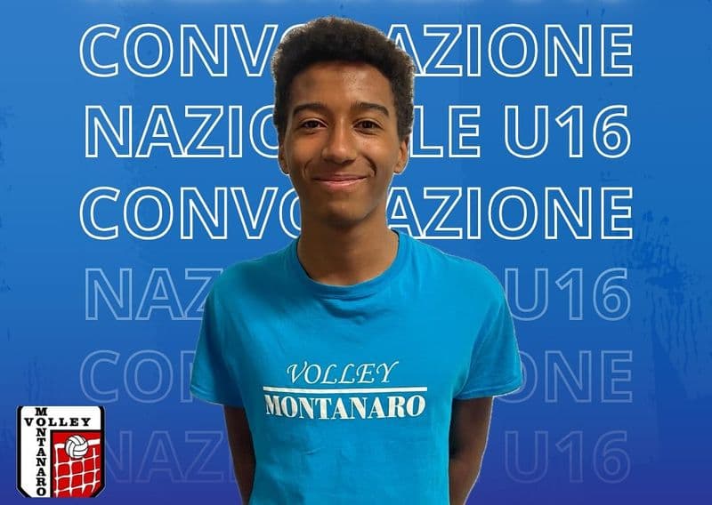 MONTANARO - Il giovane talento della pallavolo Joel Kouassi vola in Nazionale Under 16 - FOTO