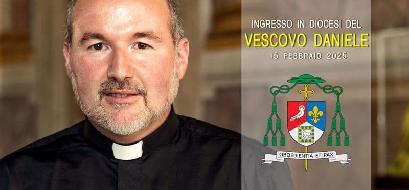 IVREA - Il nuovo vescovo, monsignor Daniele Salera, farà il suo ingresso in diocesi sabato 15 febbraio