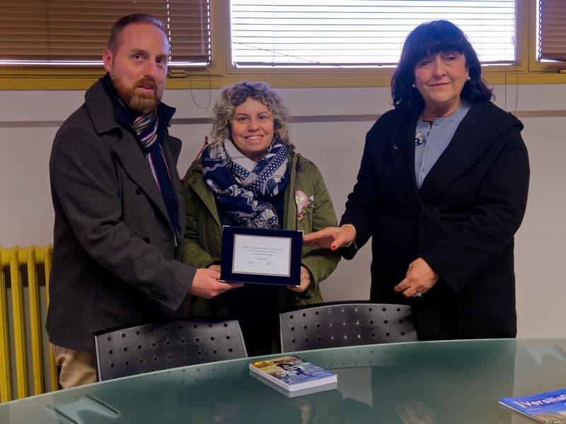 CASTELLAMONTE - Alla scrittrice Cristiana Vigliaron il premio letterario «Water, nature & people»