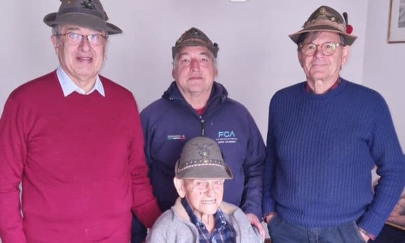 BRANDIZZO - Addio a Domenico Ricca, decano degli Alpini: aveva 102 anni