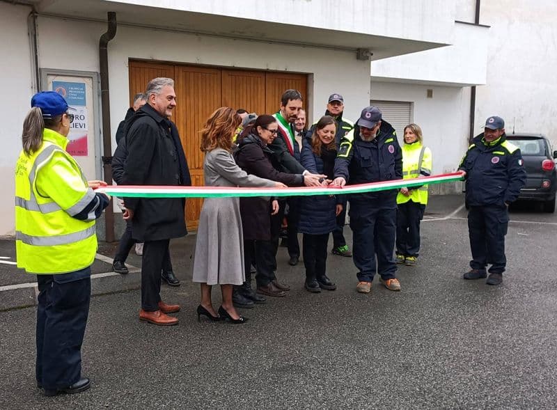 SAN BENIGNO CANAVESE - Inaugurati il nuovo centro prelievi, l'ambulatorio medico e la sede della protezione civile - FOTO