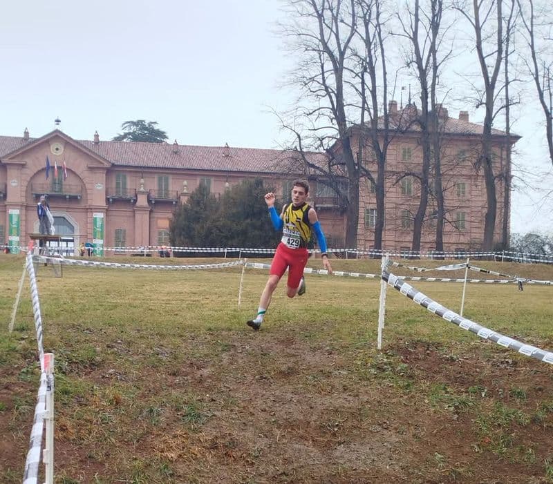 VALPERGA - Talento e passione, Francesco Pepe protagonista nella categoria Junior al Cross della Mandria