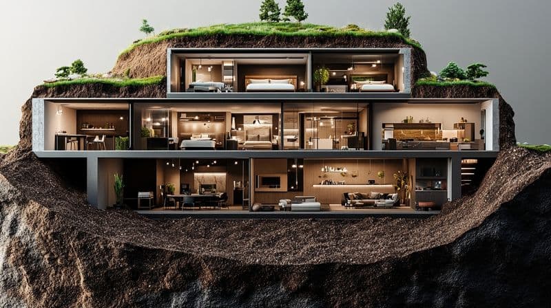 GLAMOUR - Il villaggio sotterraneo post-atomico