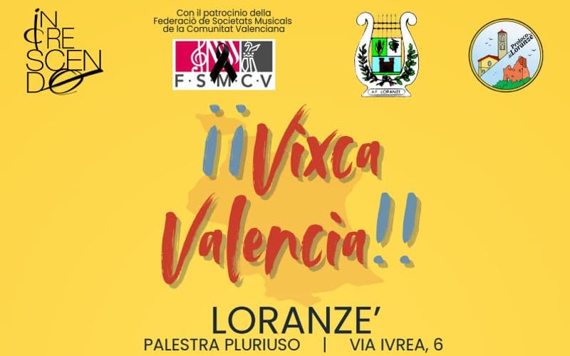 LORANZE' - La musica a sostegno delle bande di Valencia