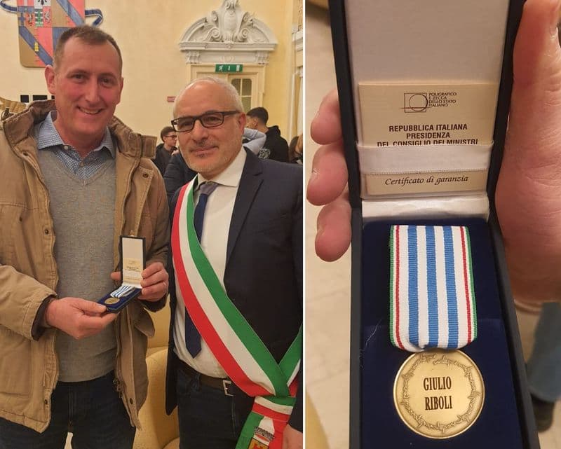 BANCHETTE - Giorno della Memoria, medaglia d'onore al deportato Giulio Riboli - FOTO