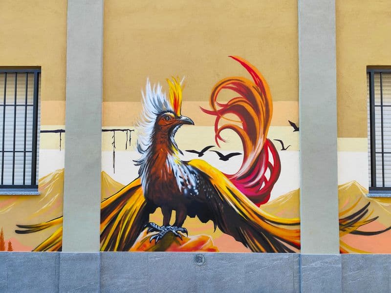 CASTELLAMONTE - E' «Made in Canavese» il murale di 75 metri agli Asili Notturni di Torino - FOTO