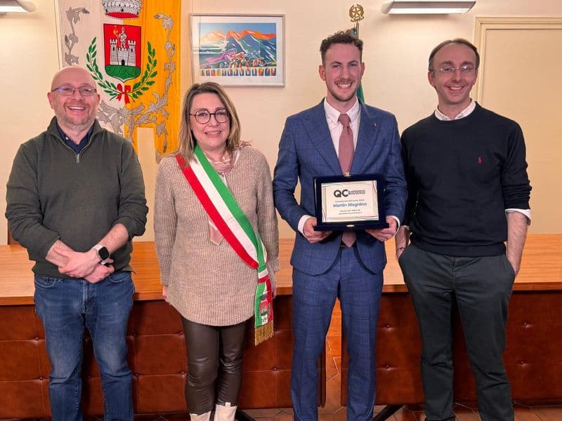 SPARONE - Il giovane chef Martin Magnino è il Canavesano dell'anno, scelto dai lettori di QC - FOTO e VIDEO