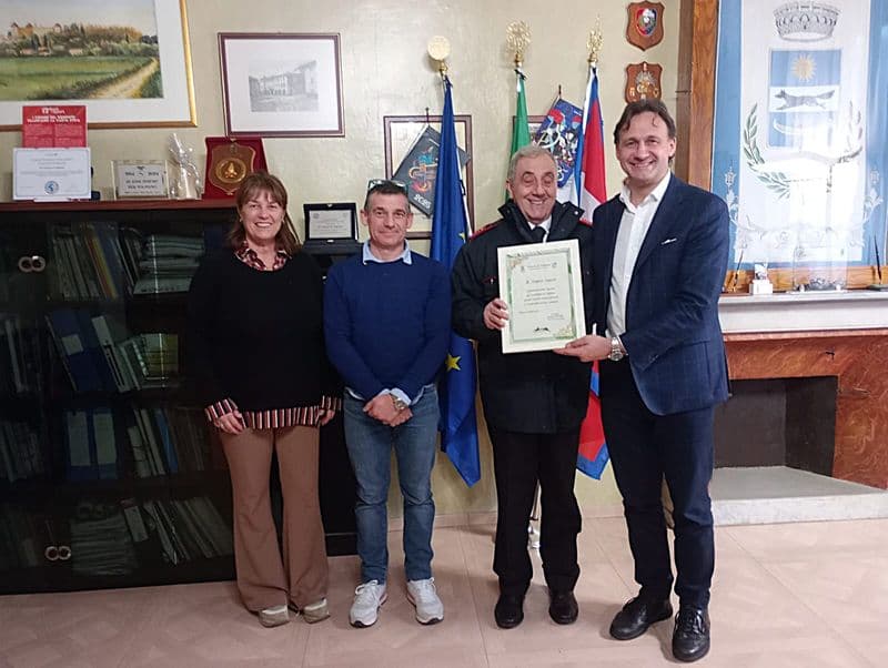 VOLPIANO - Il Comune ringrazia Marco Scacco, per 11 anni comandante dei carabinieri