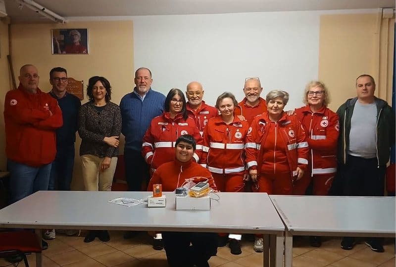 CASTELLAMONTE - Nuove strumentazioni donate alla Croce Rossa in ricordo di Lorenza Ardissone - FOTO