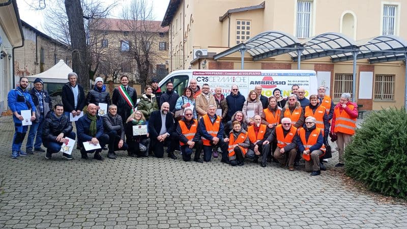 VOLPIANO - Donato alla Caritas un furgone per la consegna di alimenti alle persone in difficoltà