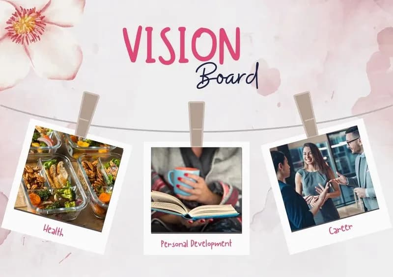 NUOVO ANNO - Vision board: i buoni propositi nell’era dei social