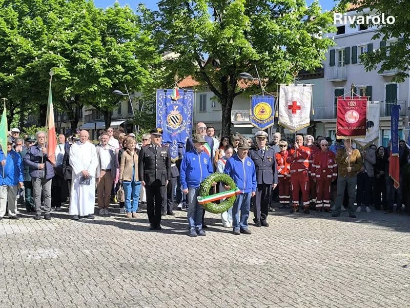 25 APRILE IN CANAVESE - I Comuni hanno celebrato la Liberazione tra memoria e partecipazione - FOTO