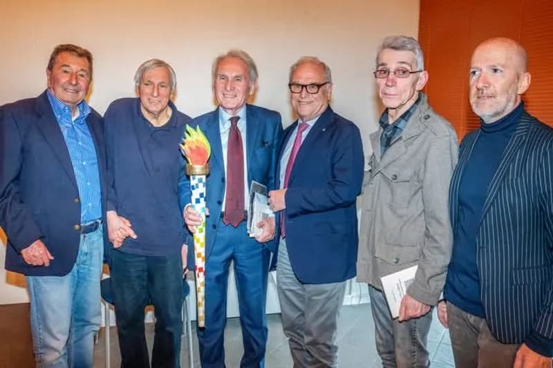 BOLLENGO - Una vita a rete, il grande Vittorio Crotta raccontato da Andrea Sicco - FOTO