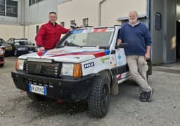 CANAVESE - Un canavesano e un chierese al Panda Raid 2026 a bordo di una Panda 4x4