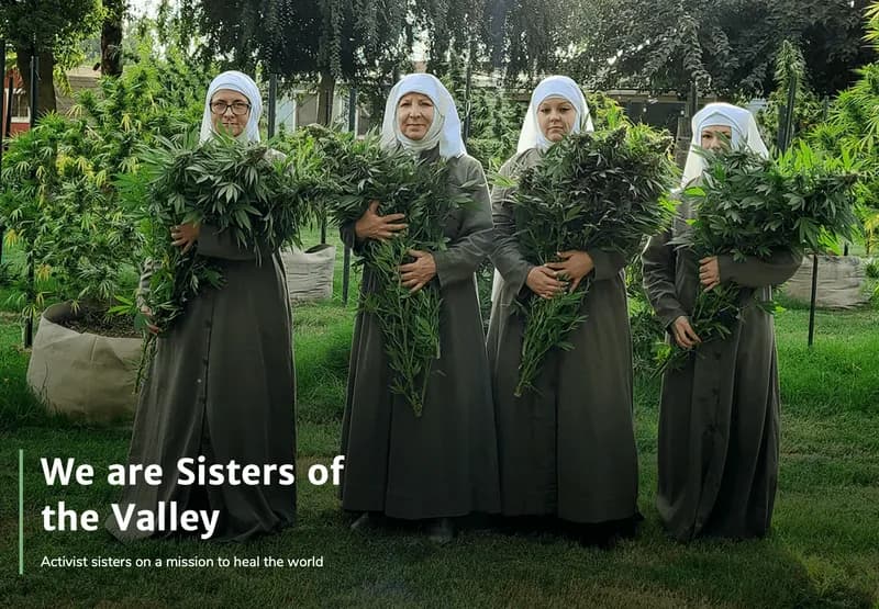 CURIOSITA' - Suor canna e madre filtrino, le suore della cannabis