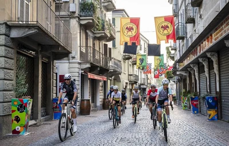 CICLISMO - Nova Eroica Ivrea: il gravel emoziona il Canavese - FOTO