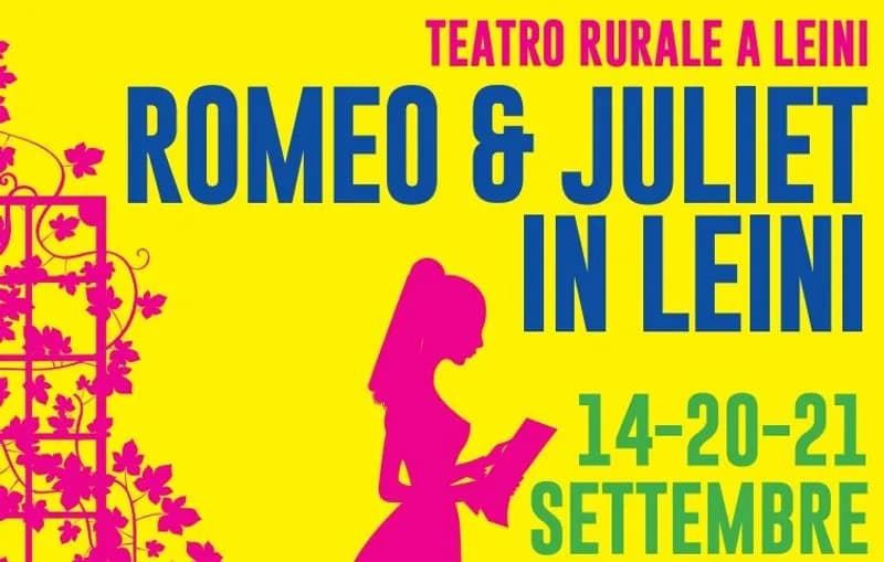 LEINI - «Romeo & Juliet in Leini», prima volta del teatro rurale