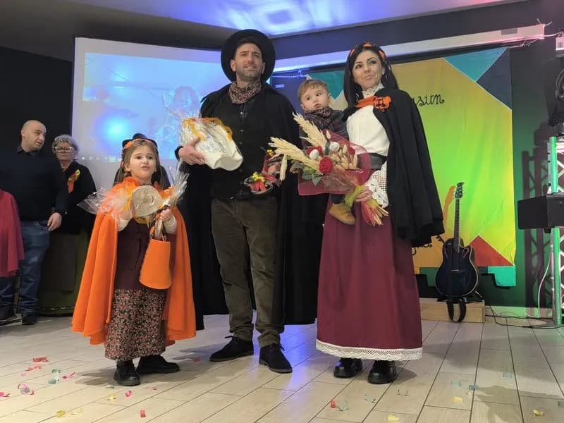 OZEGNA - Ecco i Gavason 2026 del carnevale: sono Fabrizio e Silvia - FOTO e VIDEO