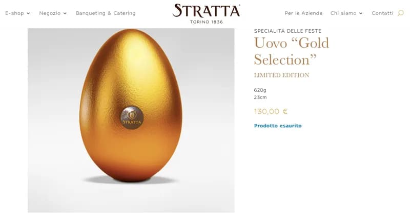 GLAMOUR – È torinese l’uovo più prezioso dell’anno