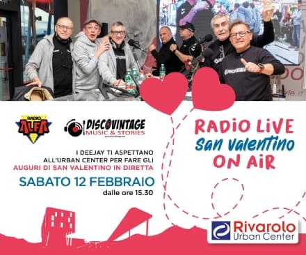 RIVAROLO - Torna Radio Live! dalla galleria dell'Urban Center