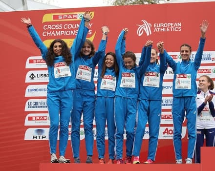 ATLETICA LEGGERA - Giada Licandro dell'Atletica Canavesana ottiene l'argento a squadre a Lisbona