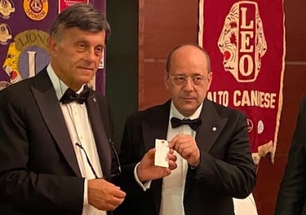 CASTELLAMONTE - Salvatore Giuliano è il nuovo presidente del Lions Club Alto Canavese