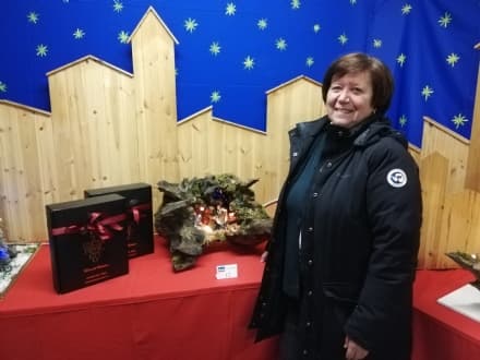 CUCEGLIO - Doppio premio per il presepe di Marina Bessolo