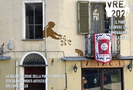 IVREA - Un tocco d'arte in piazza Gioberti