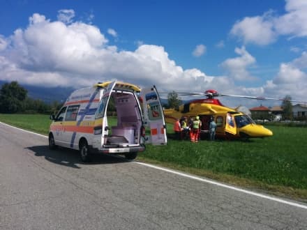 VALPERGA - Nonnina ustionata in casa - FOTO e VIDEO