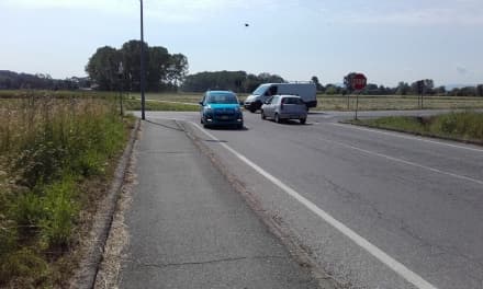 SAN CARLO CANAVESE - Via ai lavori per la nuova rotatoria sulla Sp19