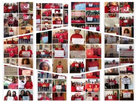 CUORGNE' - I volti di chi dice NO alla violenza diventano un video