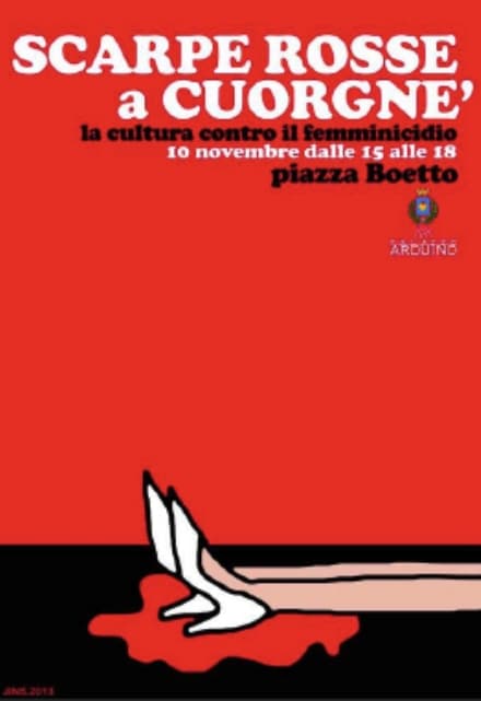 CUORGNE' - 5 buoni motivi per portare le Scarpe Rosse in piazza