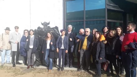 BALDISSERO - Insegnanti e presidi in visita alla Space 2000 - FOTO