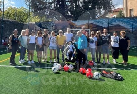 RIVARA - Inaugurato il nuovo campetto dell'oratorio in ricordo del piccolo Andrea - FOTO e VIDEO