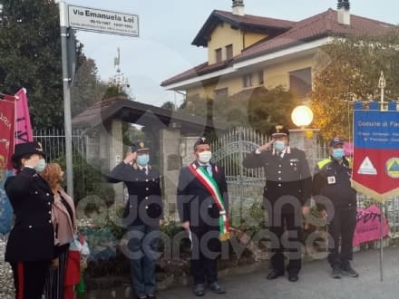FAVRIA - Intitolata una via ad Emanuela Loi, agente morta nella strage di via D'Amelio - FOTO