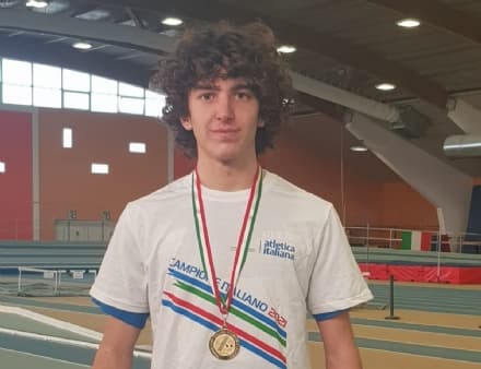 ATLETICA LEGGERA - Impresa del rivarolese Stefano Demo ai Campionati Italiani Allievi Indoor