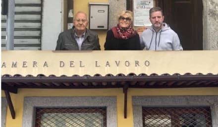 CUORGNE' - Solidarietà alla Cgil dopo l'assalto di Roma, ma è polemica sulla Camera del lavoro rimasta chiusa