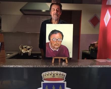 ARTE - Edo Gaetano, vicesindaco di Rivarolo, ha esposto a Locana