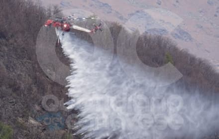 INCENDI IN VALCHIUSELLA - Il super lavoro di vigili del fuoco e Aib per combattere le fiamme: domani si replica - FOTO e VIDEO